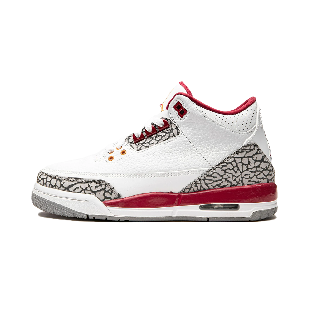 Air Jordan 3 Retro GS - 'Cardinal Red'