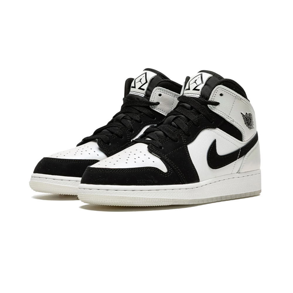 Air Jordan 1 Mid SE GS - 'Diamond'