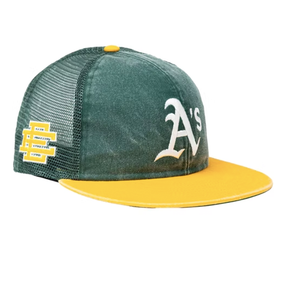 EE Eric Emanuel Big League Trucker Oakland Athletics