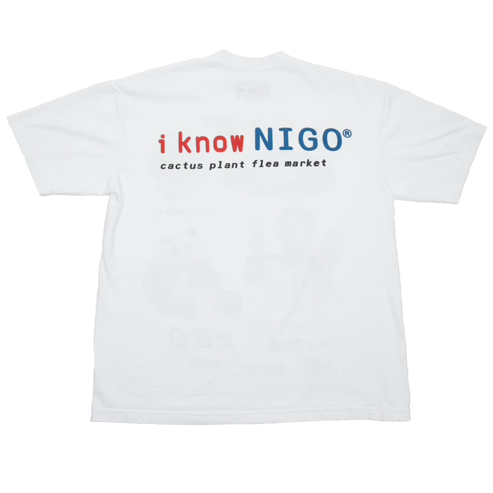 Cactus Plant Flea Market - 'I Know Nigo' Tee-Shirt White