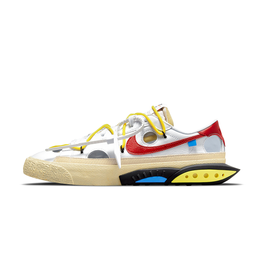 Nike Blazer Low x Off-White – 'White University Red'