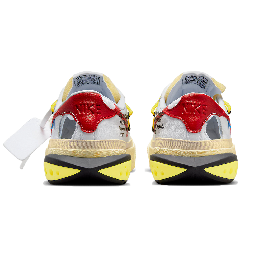 Nike Blazer Low x Off-White – 'White University Red'