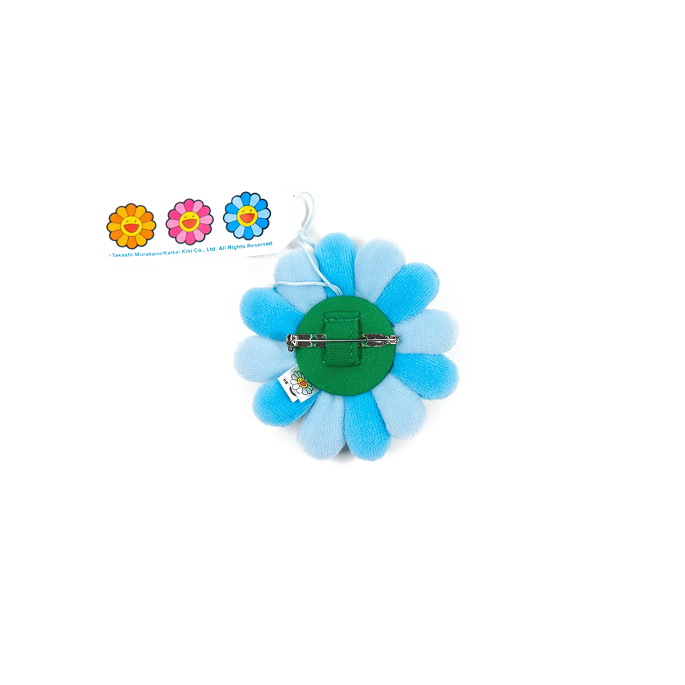 Takashi Murakami Flower Plush Key Chain Blue