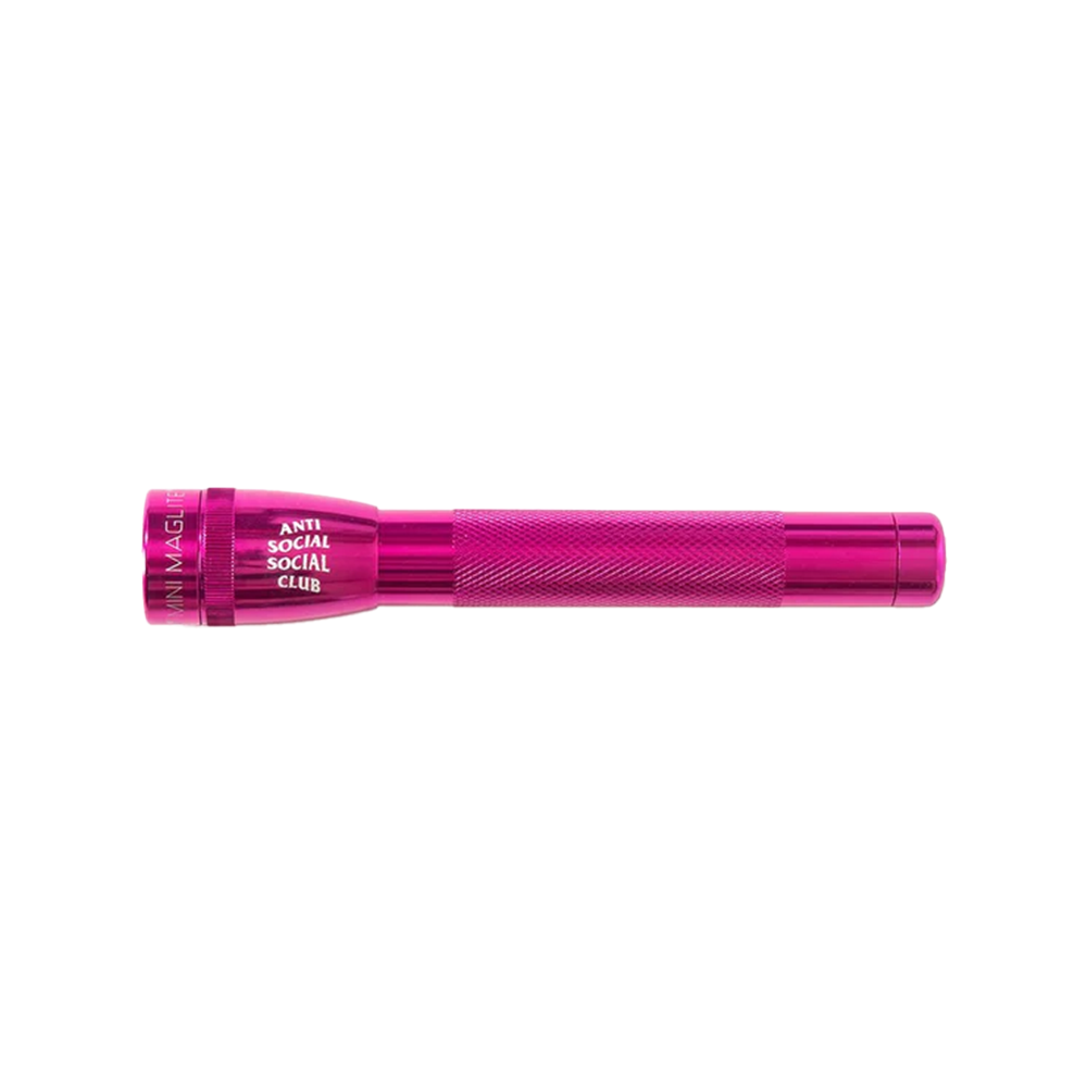 Anti Social Social Club Pink Mini Maglite