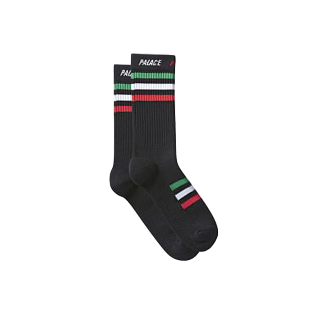 Palace x Adidas Sock Black - 'Italy'