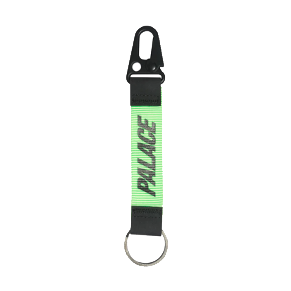 Palace Multicam Keychain Neon Green