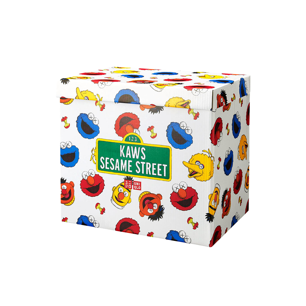 Kaws x Sesame Street x Uniqlo Plush Toy Complete Box Set