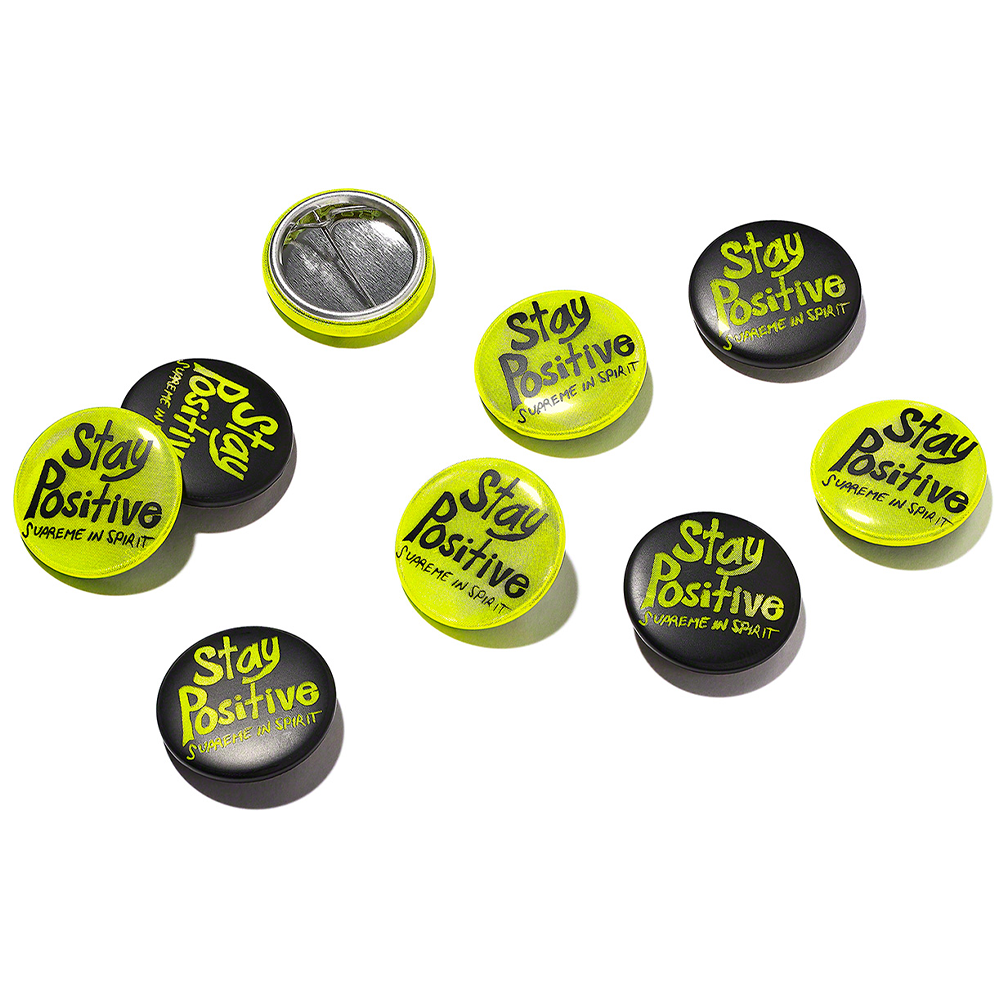 Supreme Stay Positive Button
