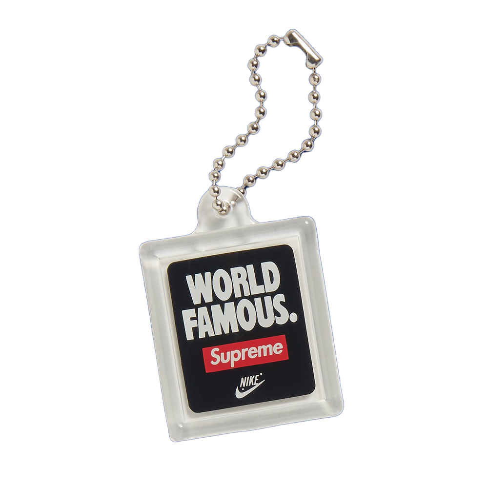 Supreme x Nike SB - 'World Famous' Keychain