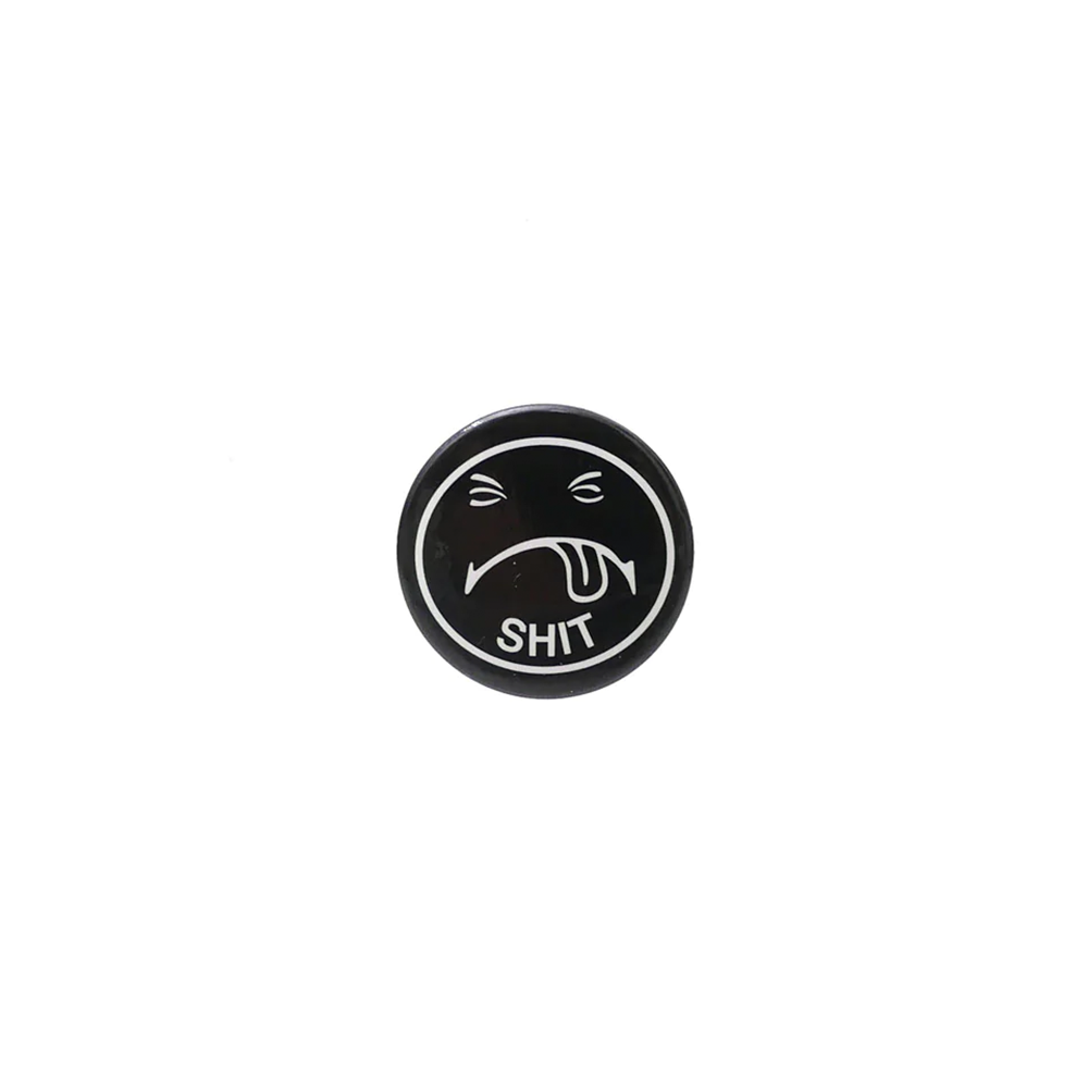 Supreme Shit Button Black