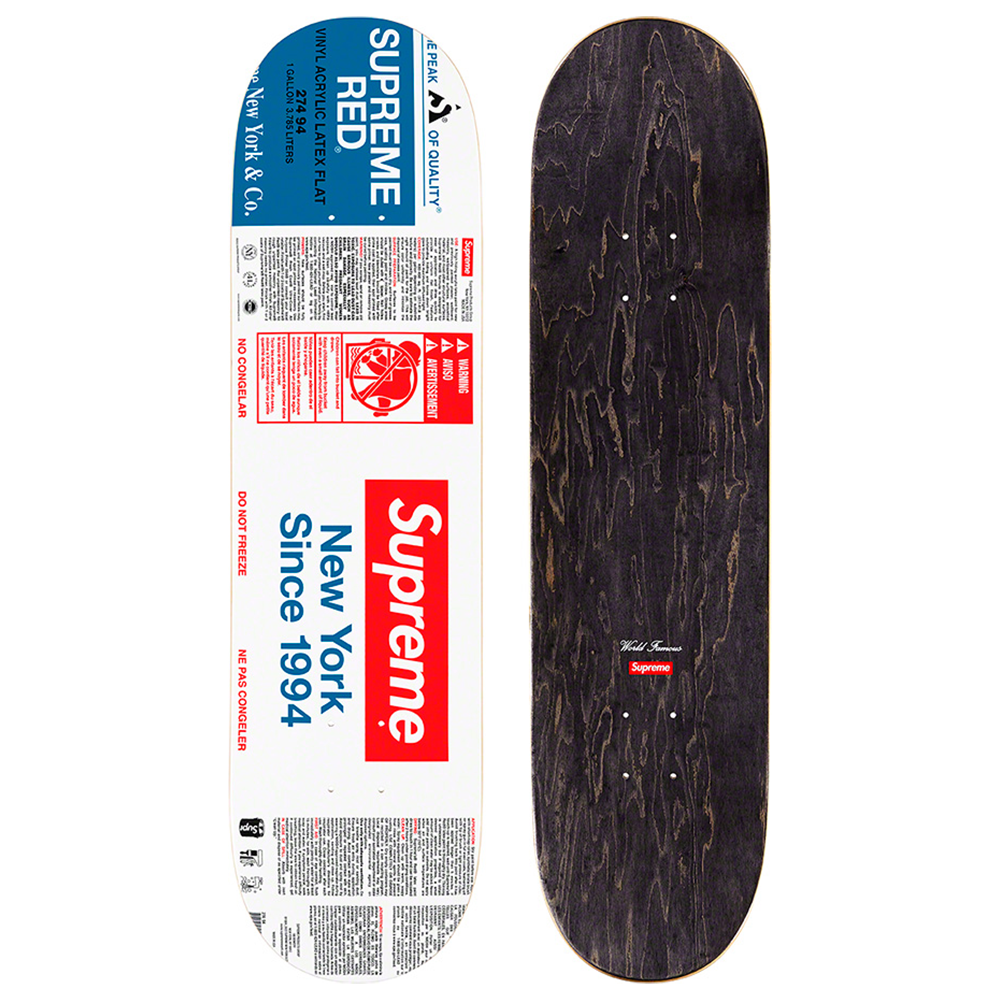Supreme Paint Skateboard Deck