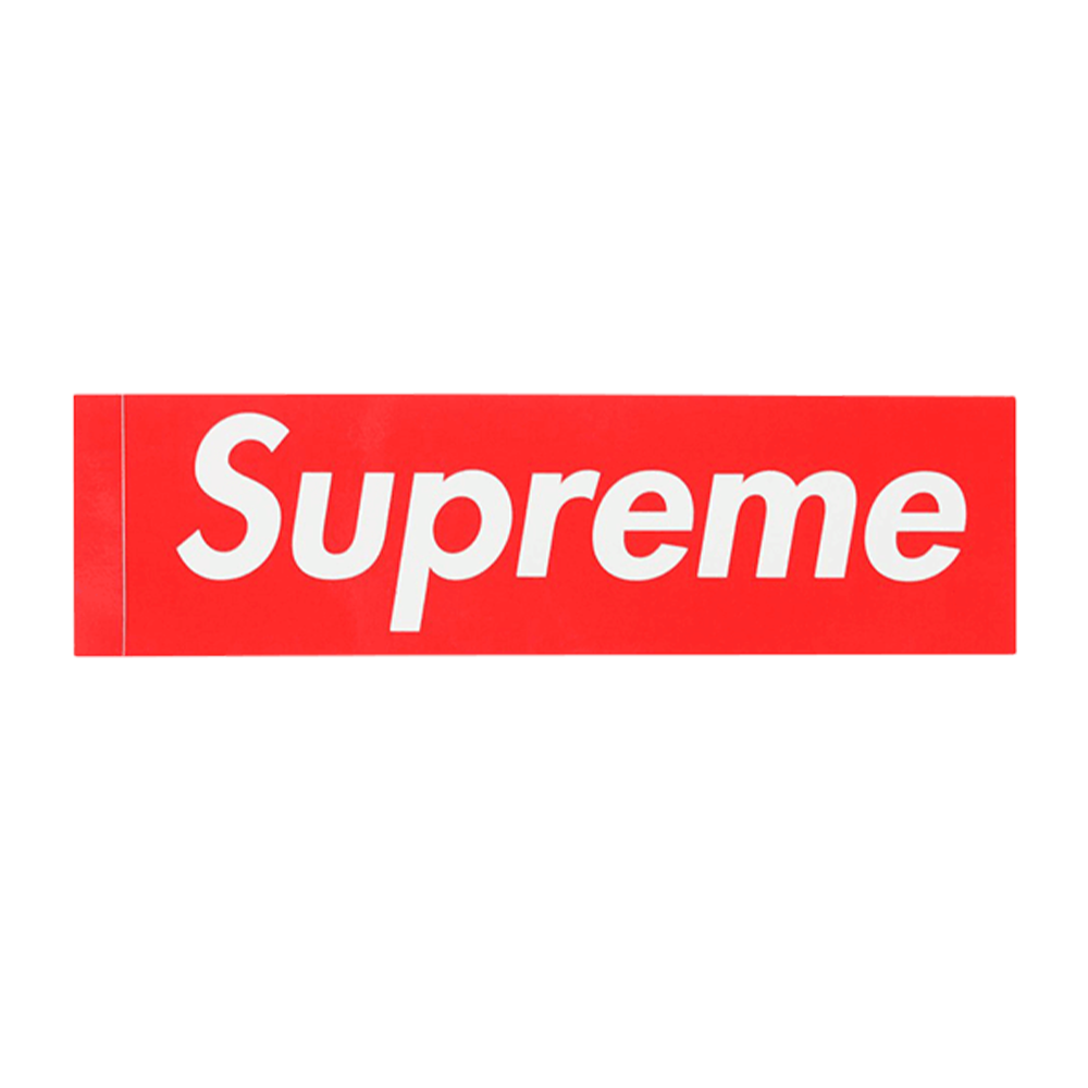 Supreme Red Box Logo Sticker