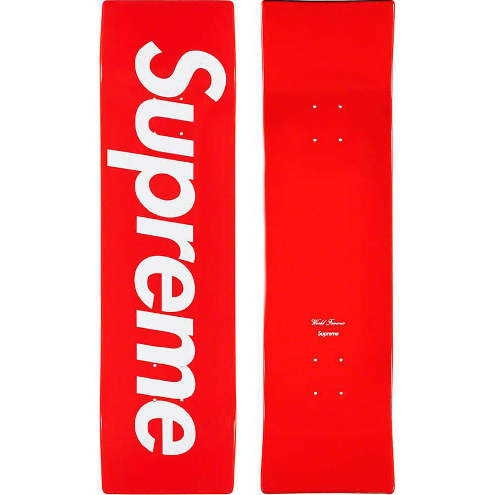 Supreme Uncut Box Logo Skateboard Deck