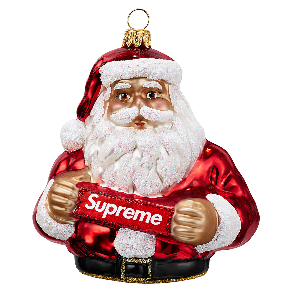 Supreme Santa Ornament