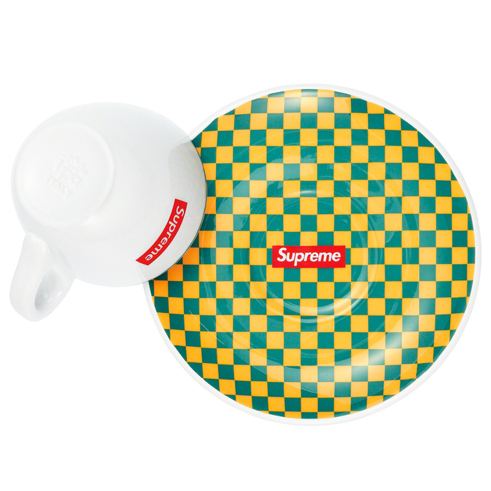 Supreme IPA Porcellane Aosta Espresso Set (Set of 2) Teal