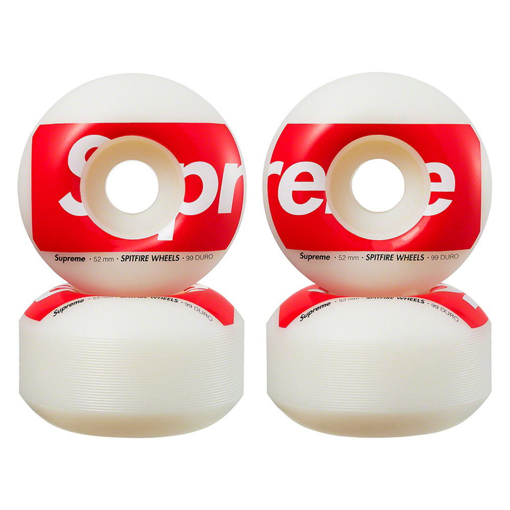 Supreme x Spitfire Shop Logo Wheels