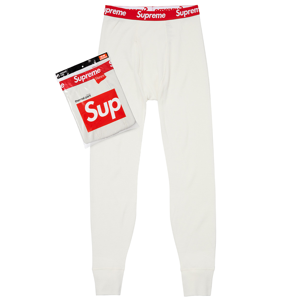 Supreme thermal pants red Clearance