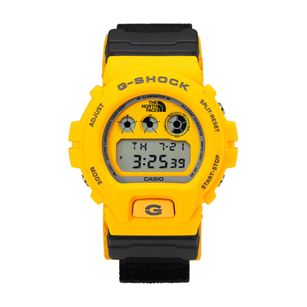 Supreme The North Face G-SHOCK Watch Yellow – chananofficial