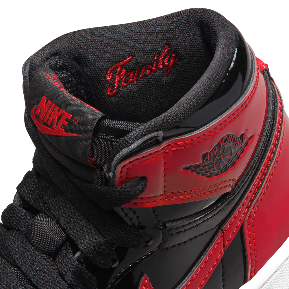 Air Jordan 1 Retro High OG (PS) – 'Patent Bred'
