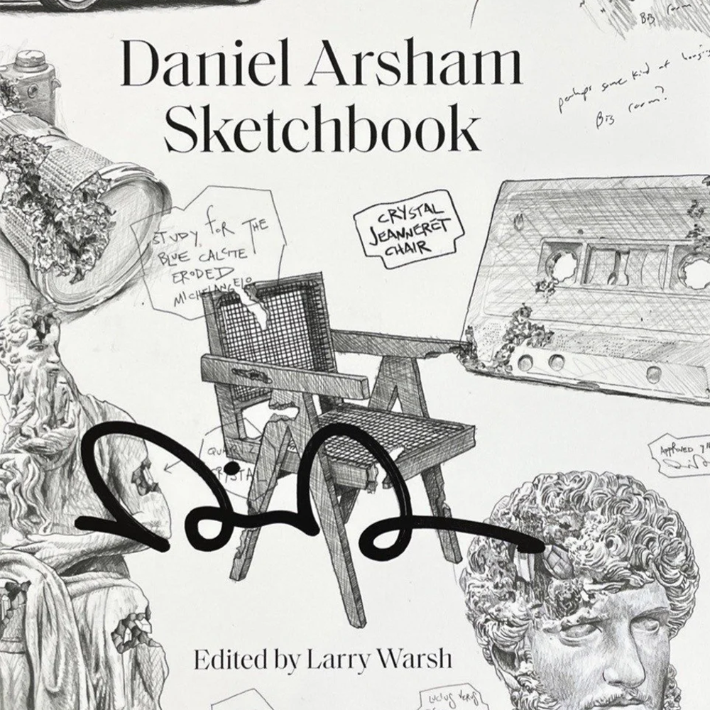 Daniel Arsham - 'Sketchbook' Hand Signed (2022)