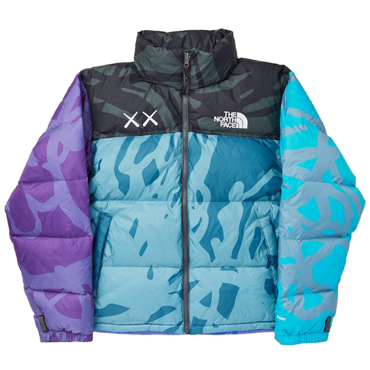 Kaws x The North Face Retro 1996 Nuptse Jacket - 'Monterey Blue'