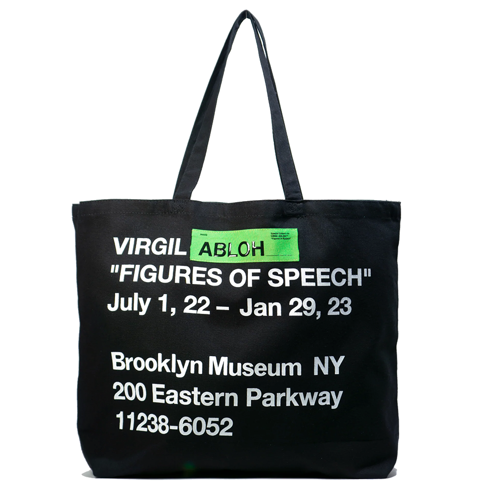 Virgil Abloh Brooklyn Museum Abloh Torch Tote Bag