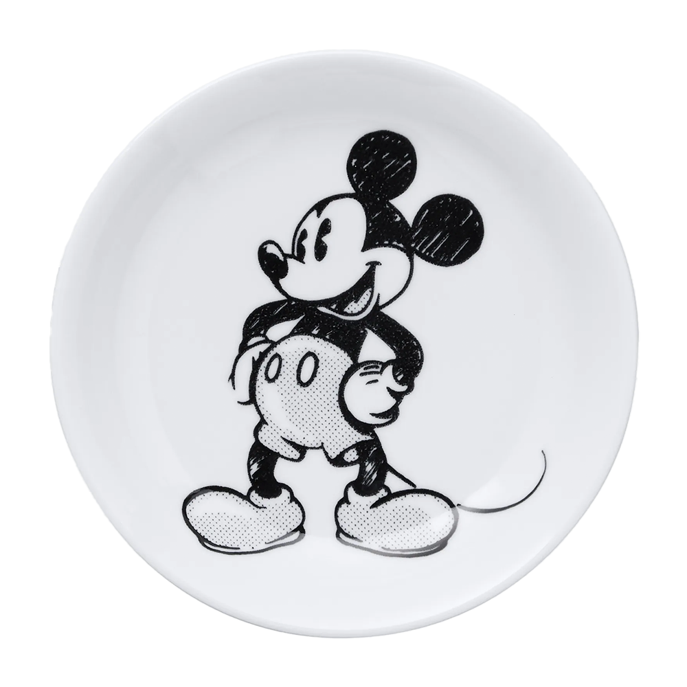 Joshua Vides x Uniqlo Monochrome Mickey Small Plate