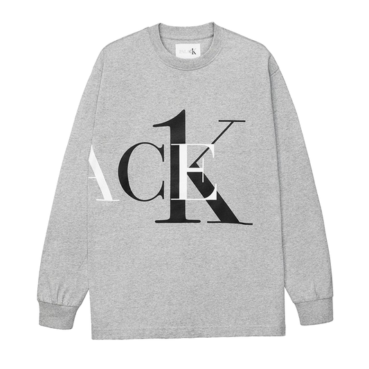 Palace x Calvin Klein Long-Sleeve - 'Light Grey Marl'