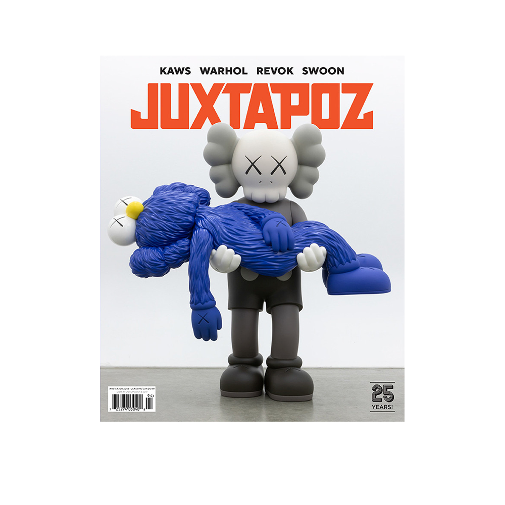 Juxtapoz Magazine Featuring Kaws 25th Anniversary Issue