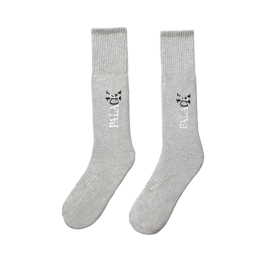 Palace x Calvin Klein CK1 Socks - 'Light Grey Heather'