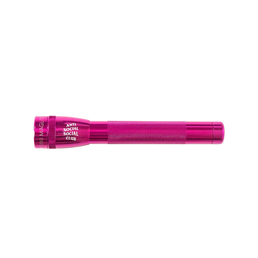 Anti Social Social Club Pink Mini Maglite