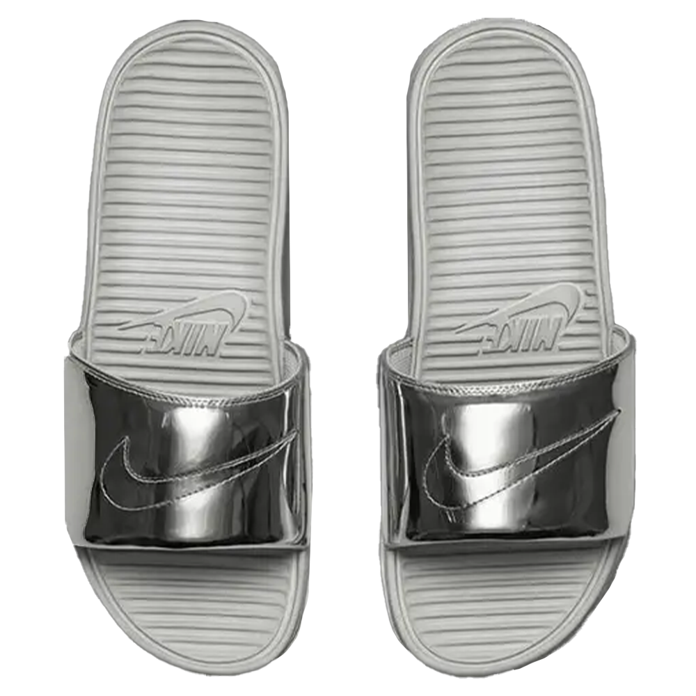Nike x Benassi Solarsoft - 'Liquid Silver'