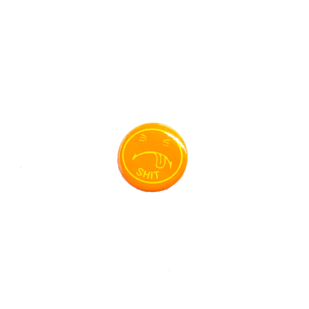 Supreme Shit Button Orange