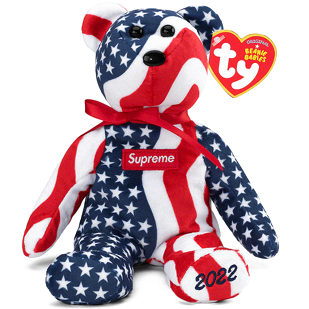 Supreme x ty Beanie Baby - 'Flag'