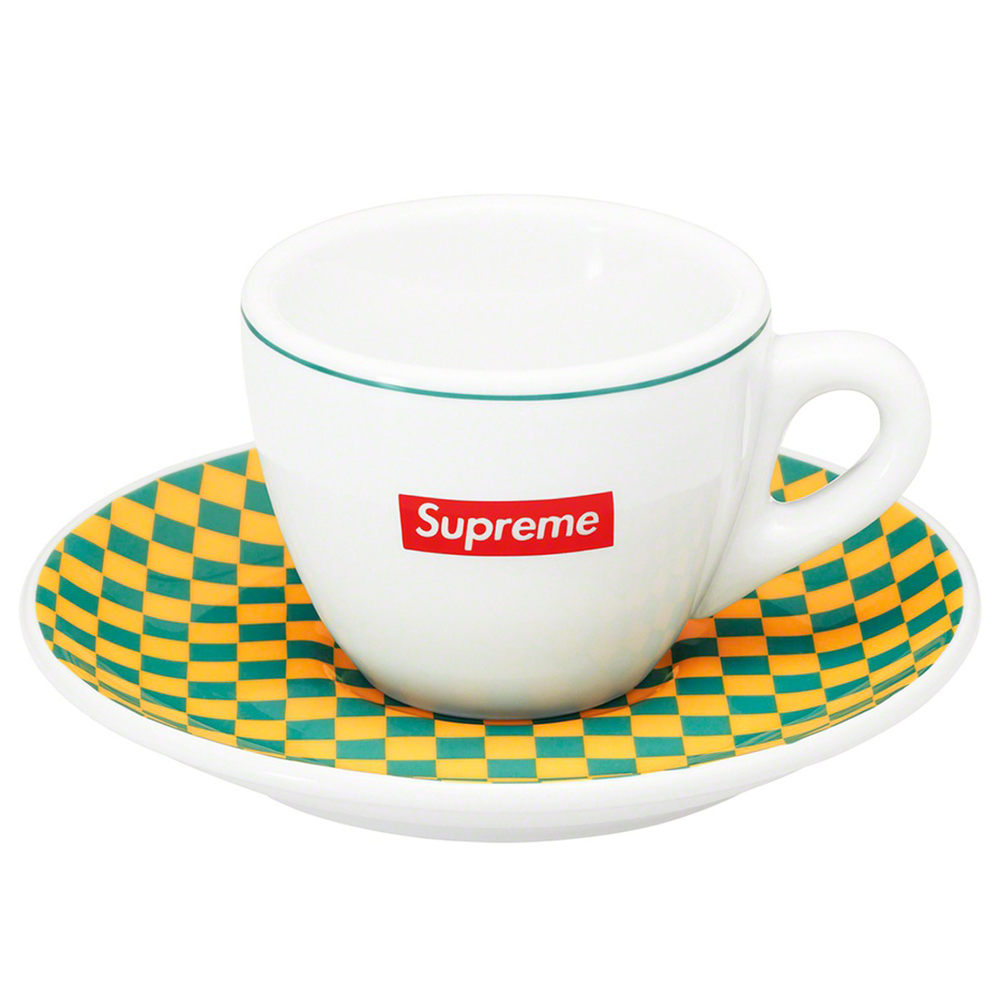 Supreme IPA Porcellane Aosta Espresso Set (Set of 2) Teal