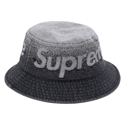 Supreme Fade Jacquard Denim Crusher Black