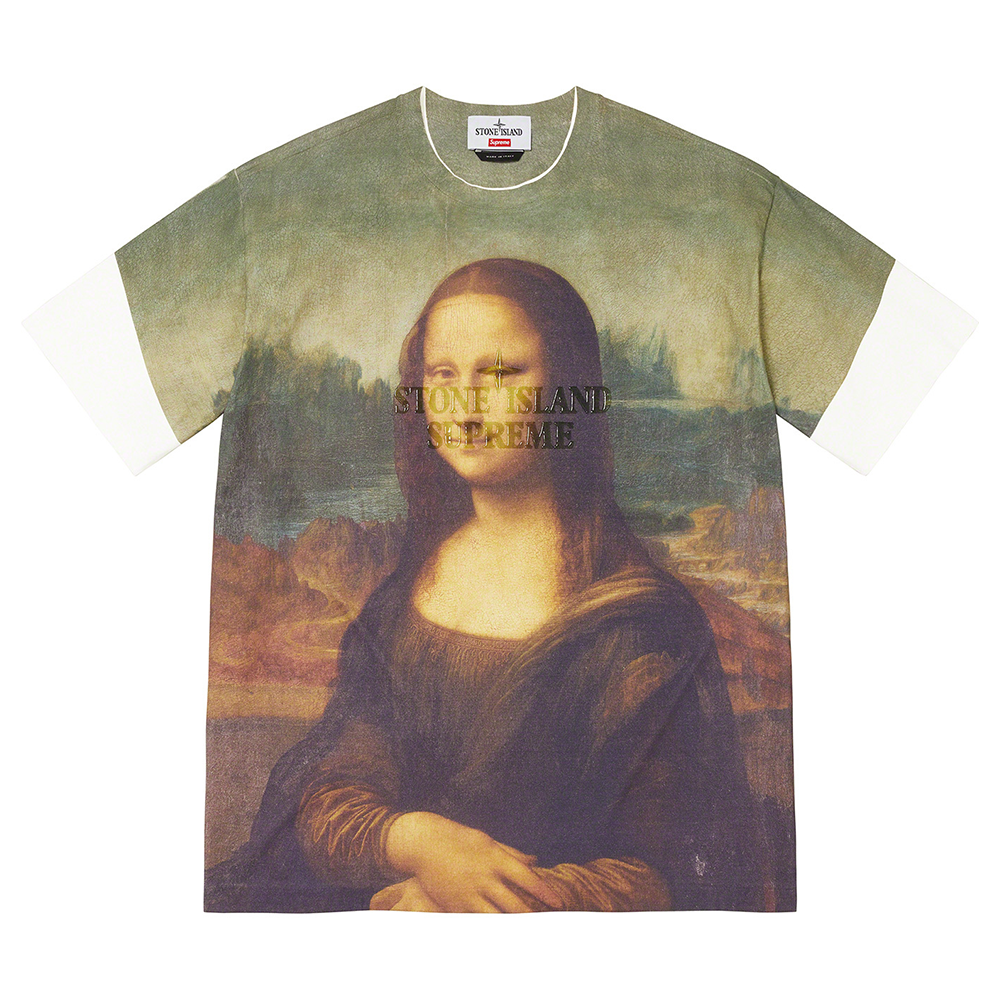 Supreme x Stone Island Short-Sleeve Top 'Mona Lisa'