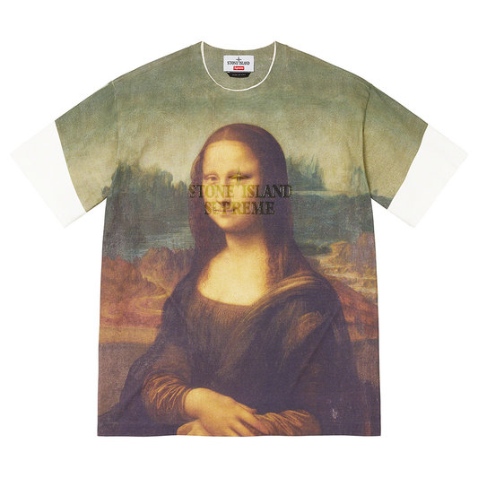 Supreme x Stone Island Short-Sleeve Top 'Mona Lisa'