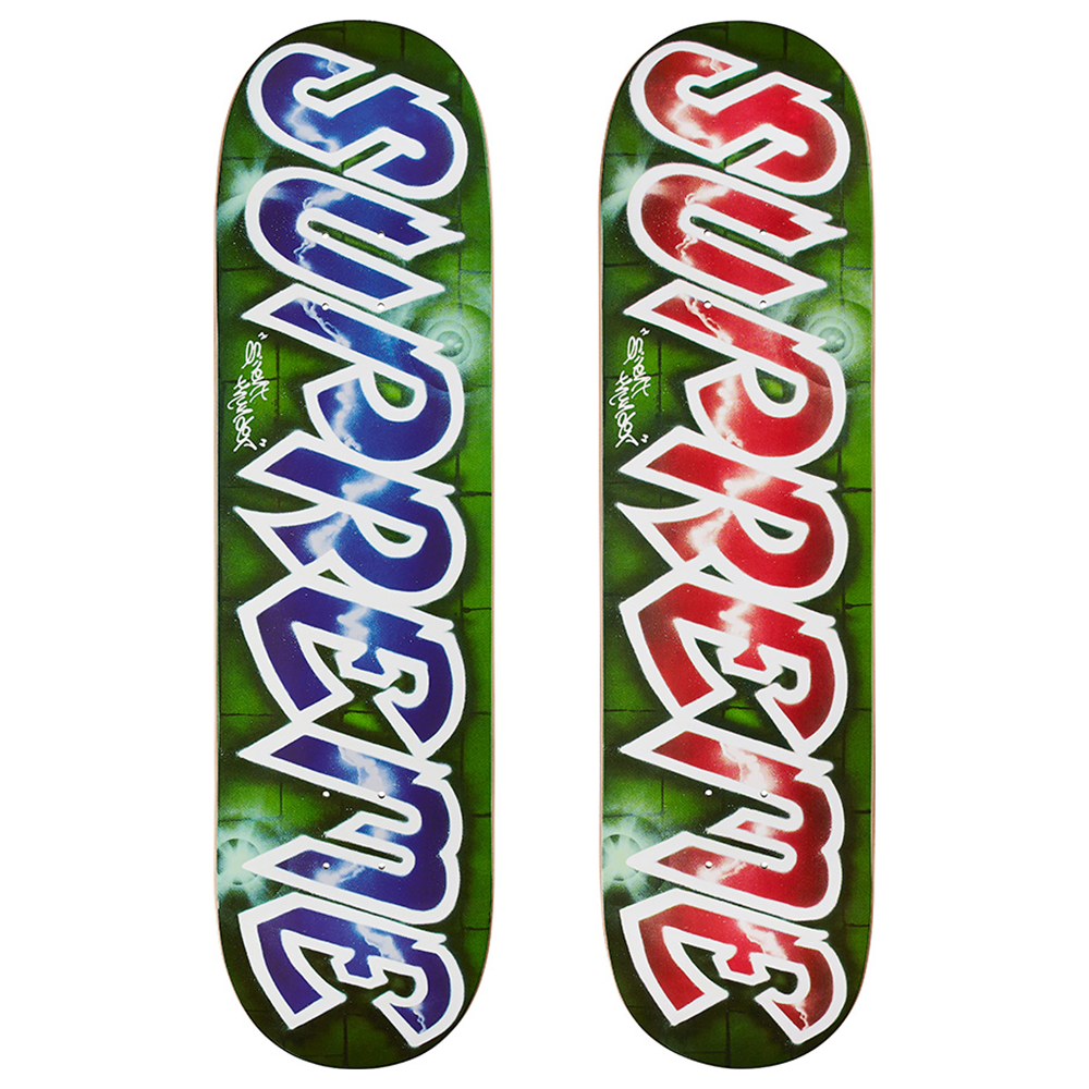 Supreme Lee Quinones Lee Logo Skateboard Deck (Set of 2)