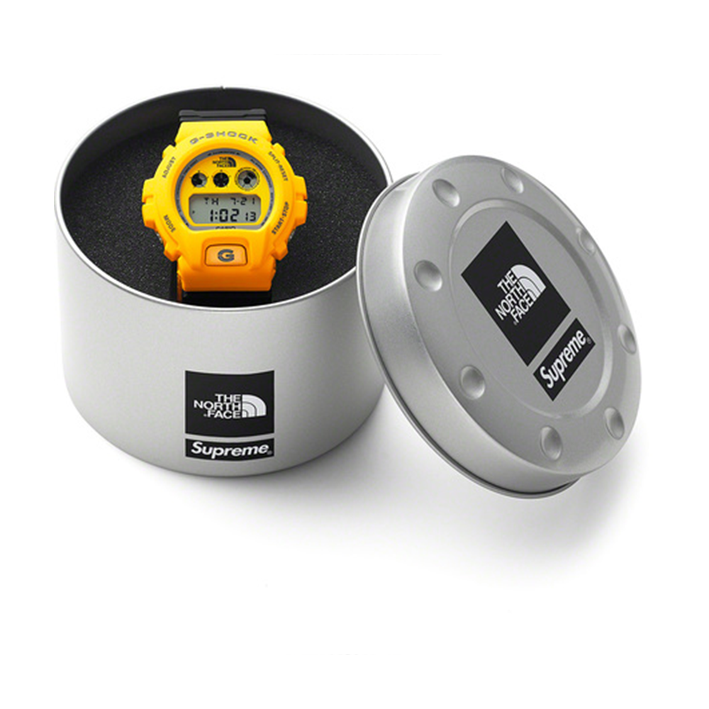 Supreme The North Face G-SHOCK Watch Yellow